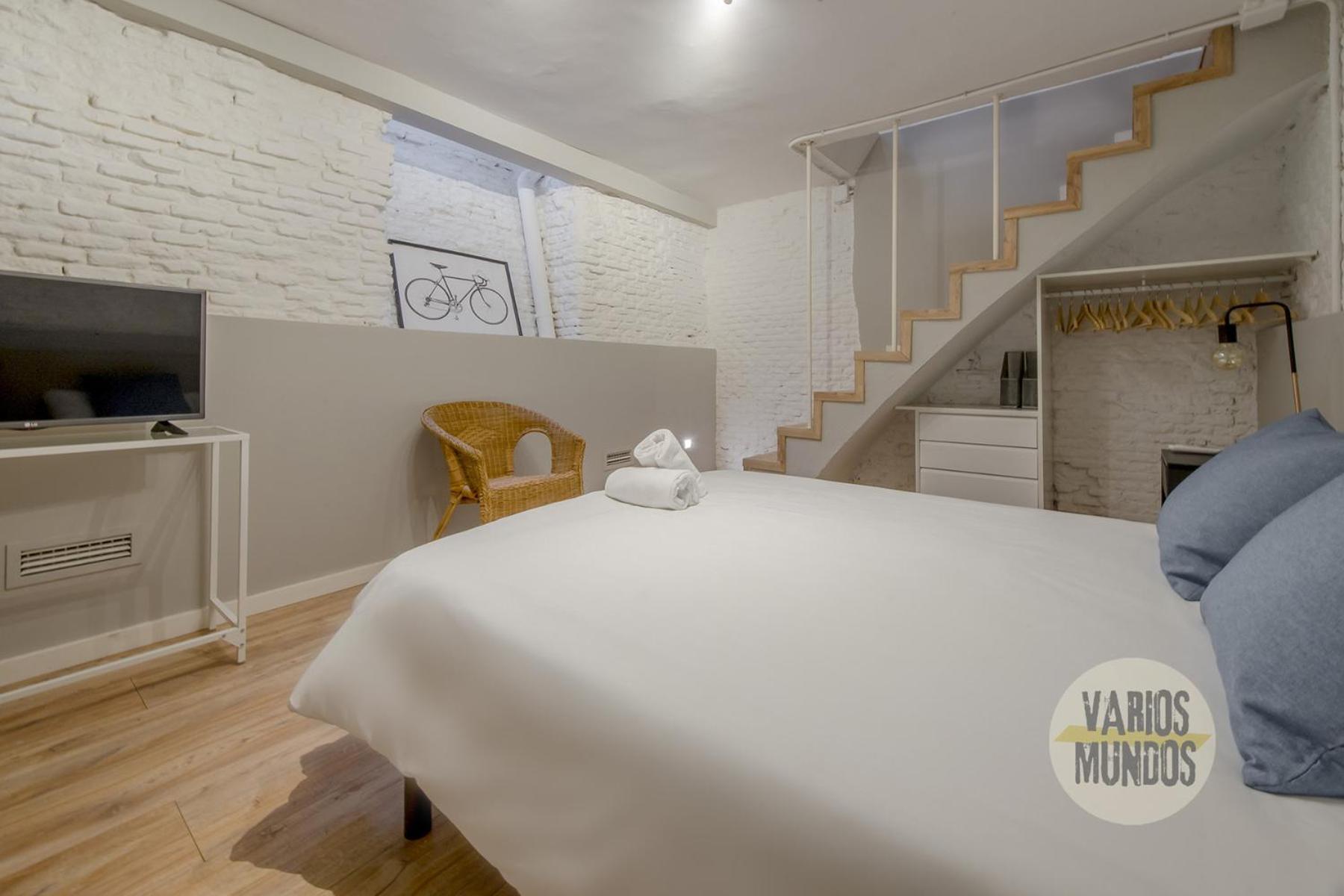 Modern Apt Para 7Pax En Chamberi-Ponzano Madrid Luaran gambar