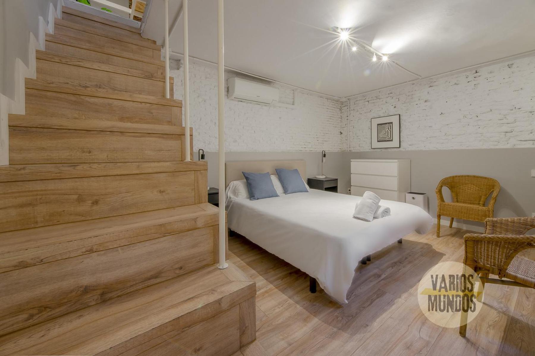 Modern Apt Para 7Pax En Chamberi-Ponzano Madrid Luaran gambar