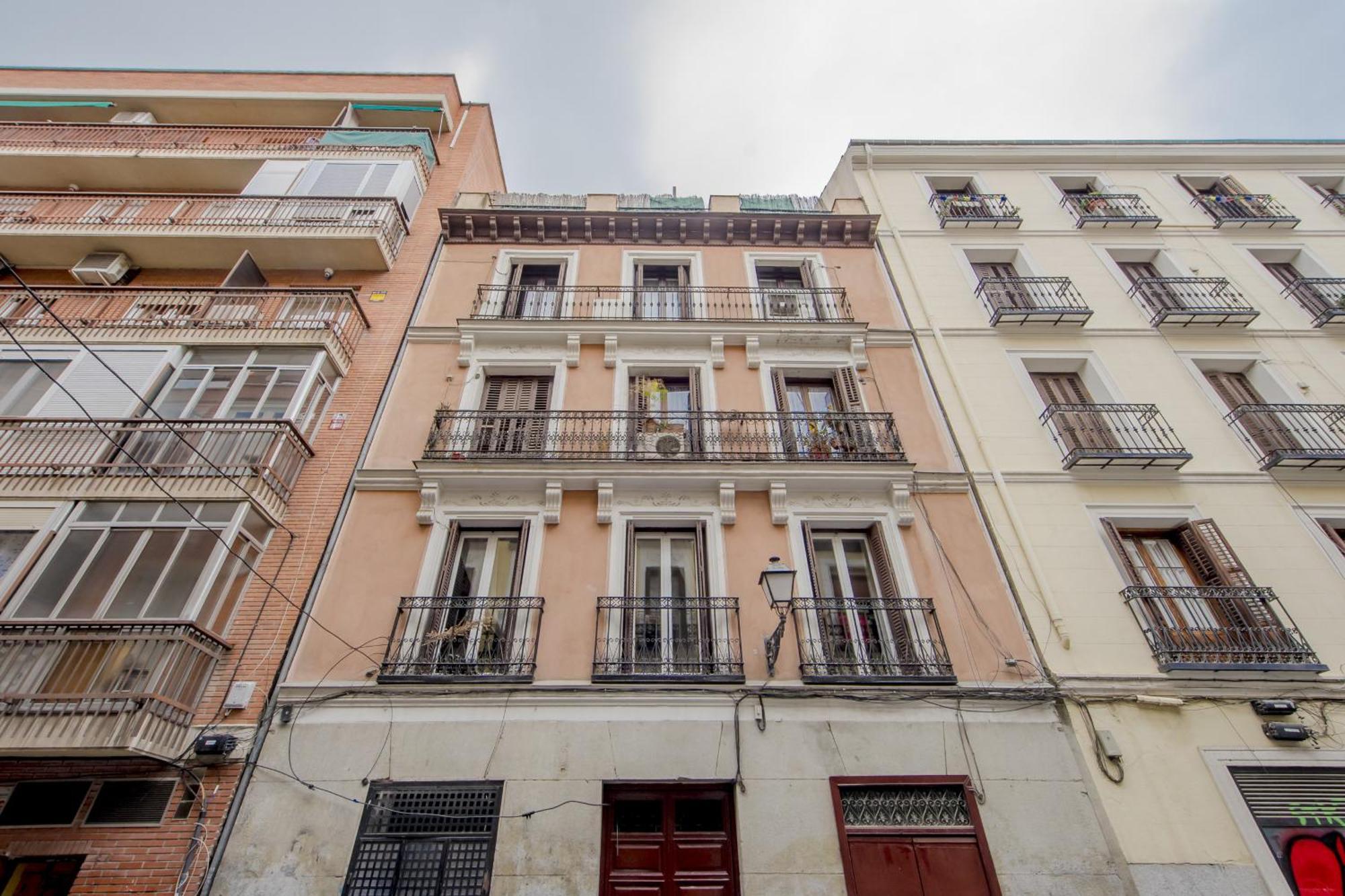 Modern Apt Para 7Pax En Chamberi-Ponzano Madrid Luaran gambar