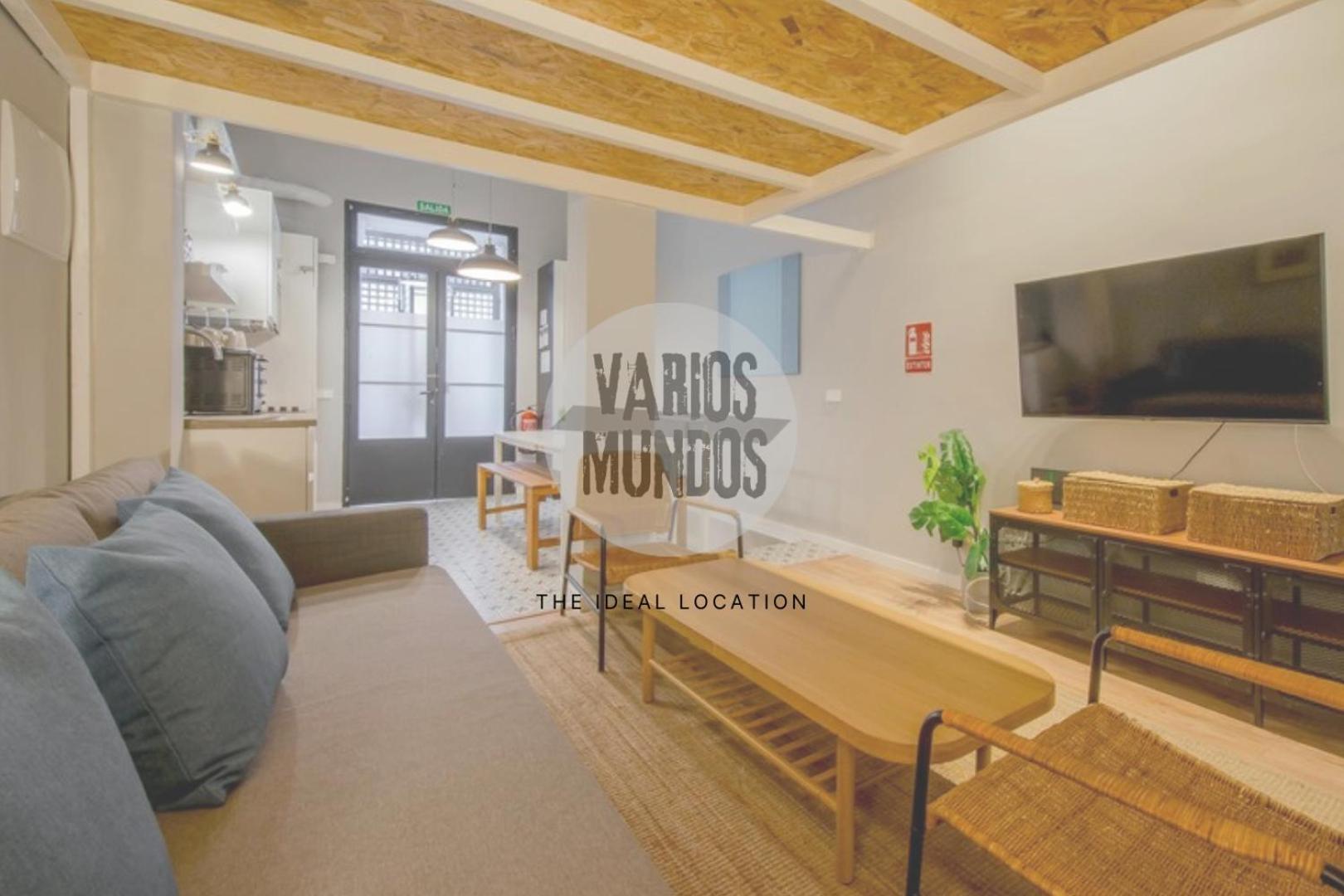 Modern Apt Para 7Pax En Chamberi-Ponzano Madrid Luaran gambar
